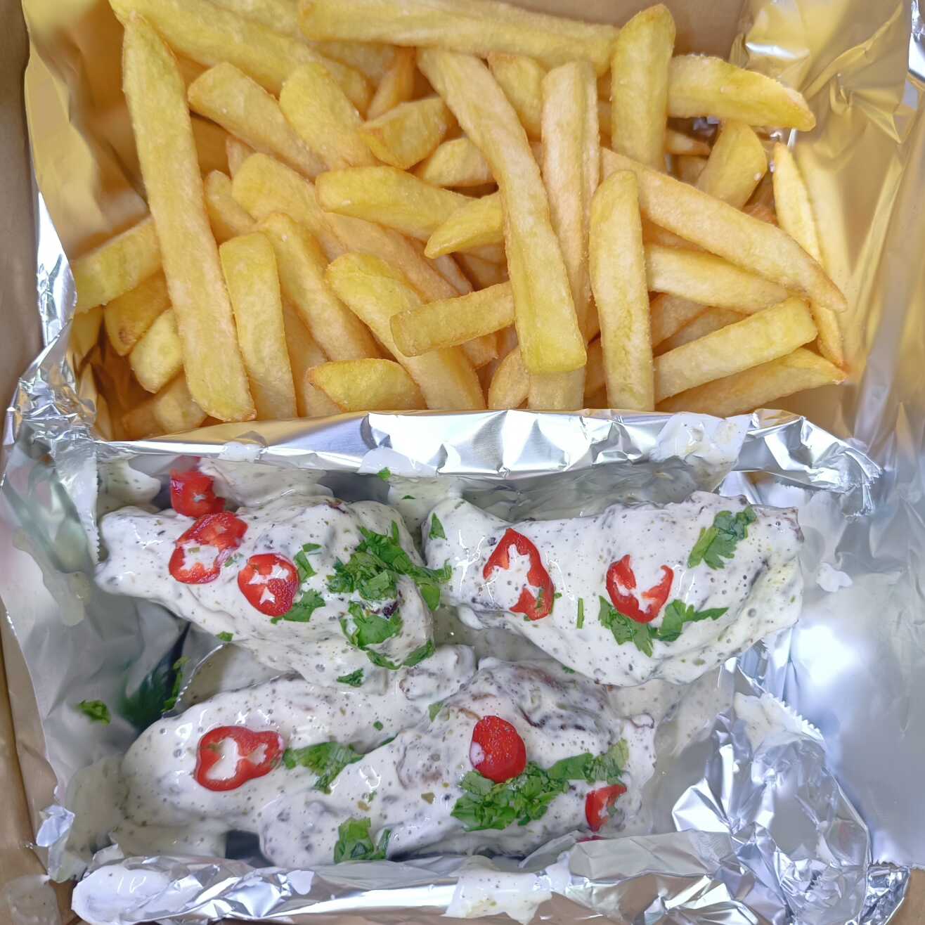 Alitas Acevichadas
