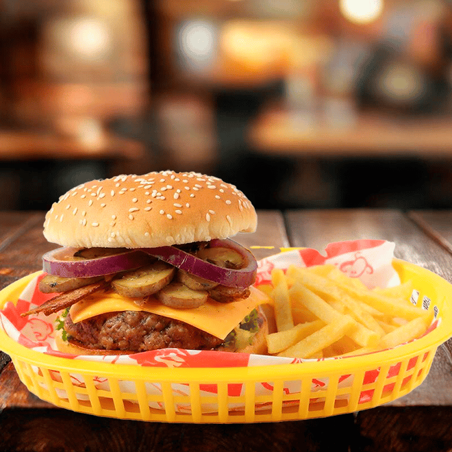 Hamburguesa Especial con Papas