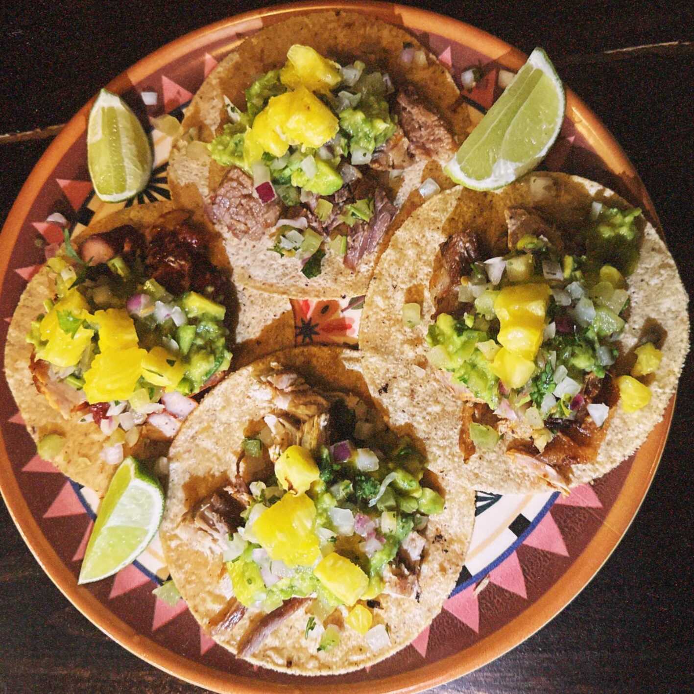 Tacos Mixtos x 4