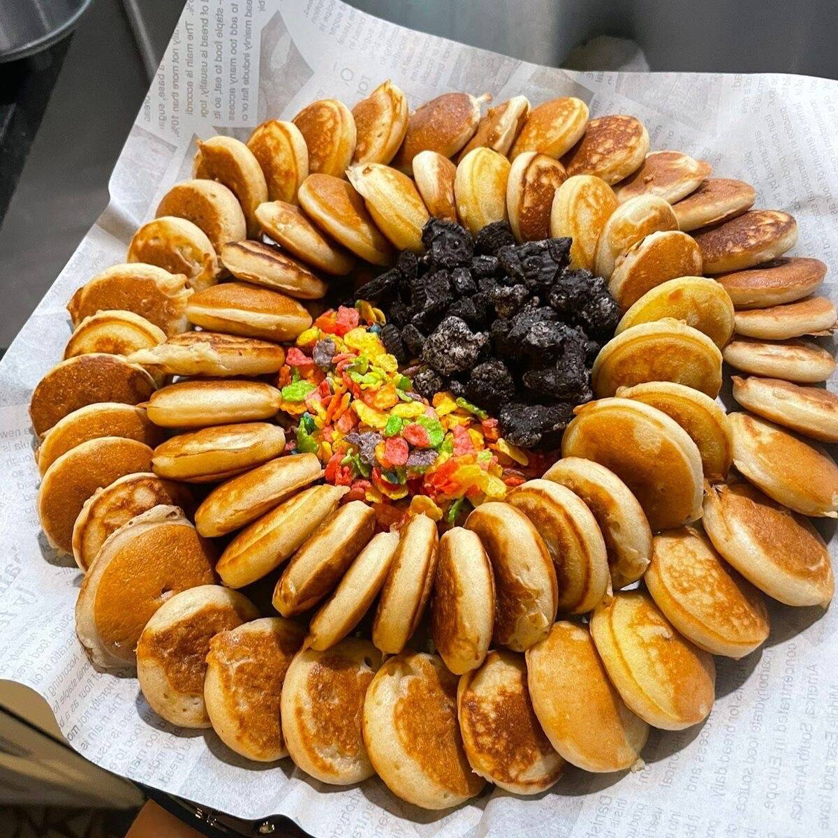 Mini Hot Cakes 50pz (2/3 Personas)