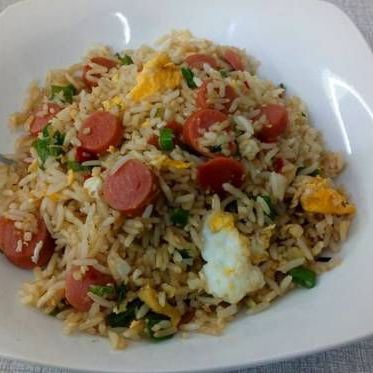 Chaufa con Chorizo