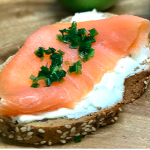 TOSTADA DE SALMÓN