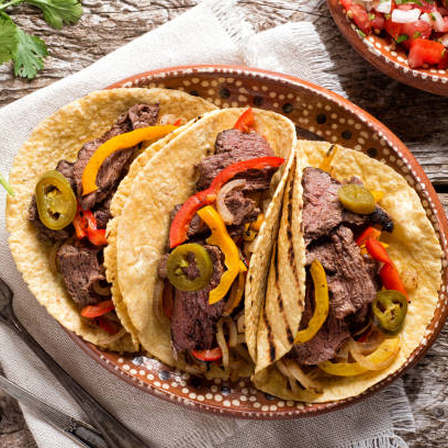 Taco de Guisado Fajias Mixtas