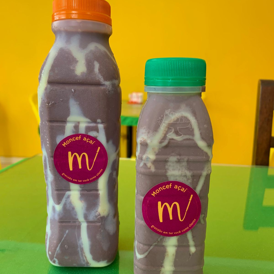 Açai, Leite condensado, ovomaltine, banana, leite em pó,