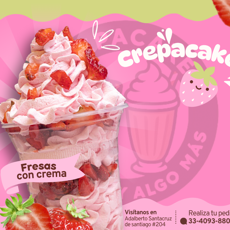 Fresas con Crema