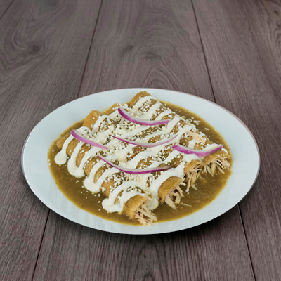 Enchiladas verdes