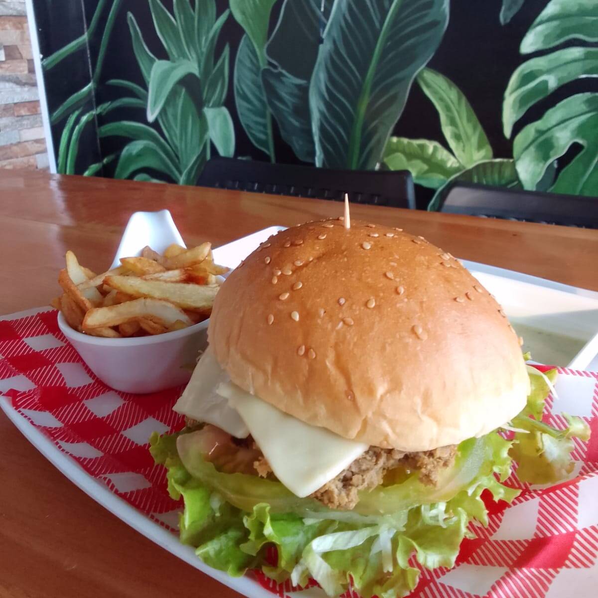 Hamburguesa Vegana