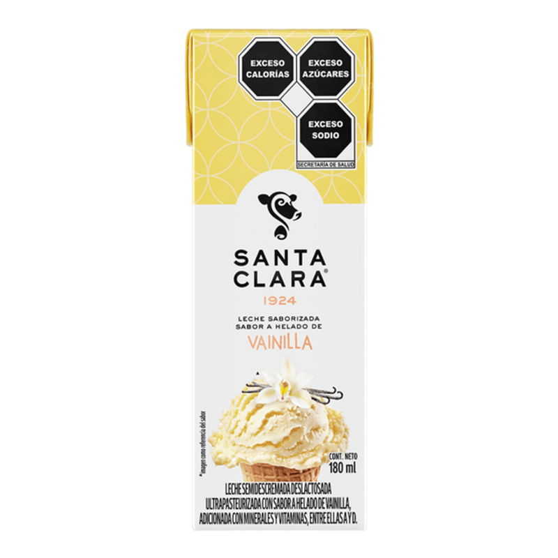 Leche Santa Clara Sabor Vainilla