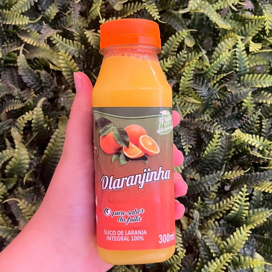 Suco de laranja integral Laranja O Puro Sabor da Fruta