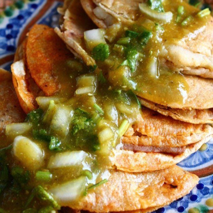 Orden de tacos de canasta (4)