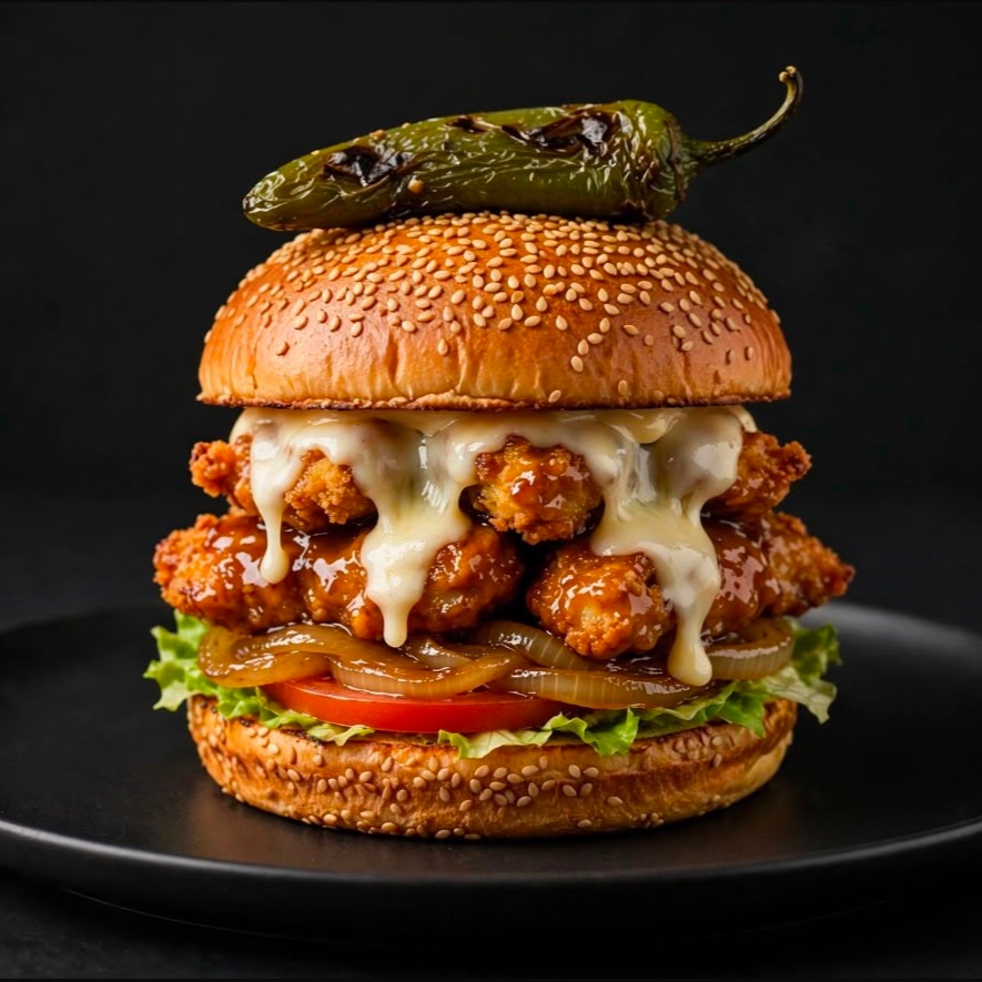BURGER BONELESS