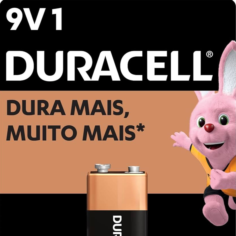 Bateria/Pilha 9V DURACELL