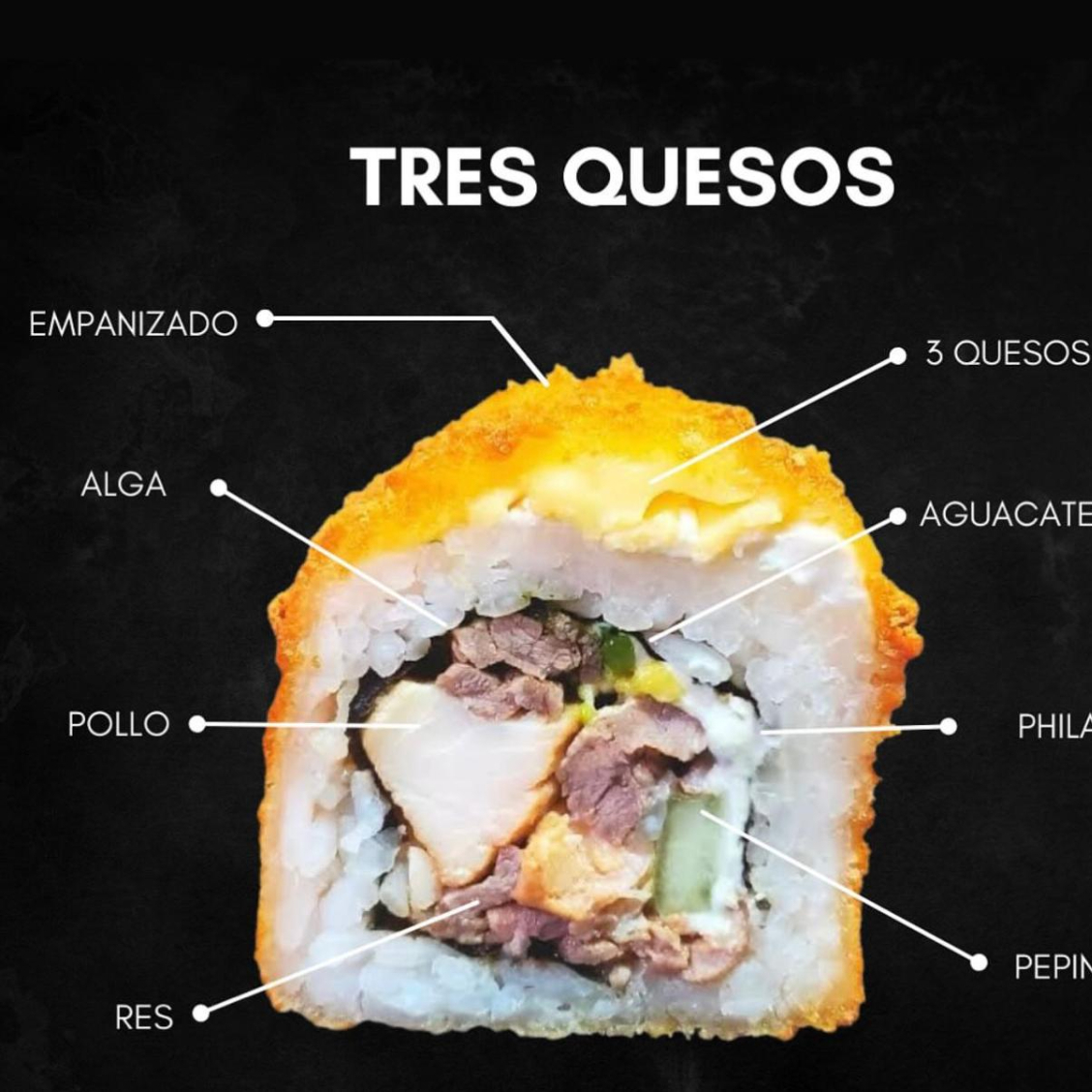 TRES QUESOS