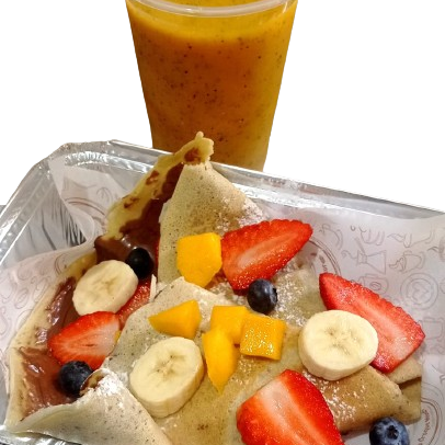 Dúo Crepe Dulce + Jugo