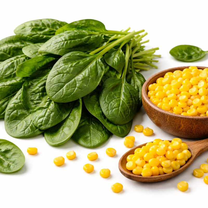 Extra de Espinaca y Granito de Elote