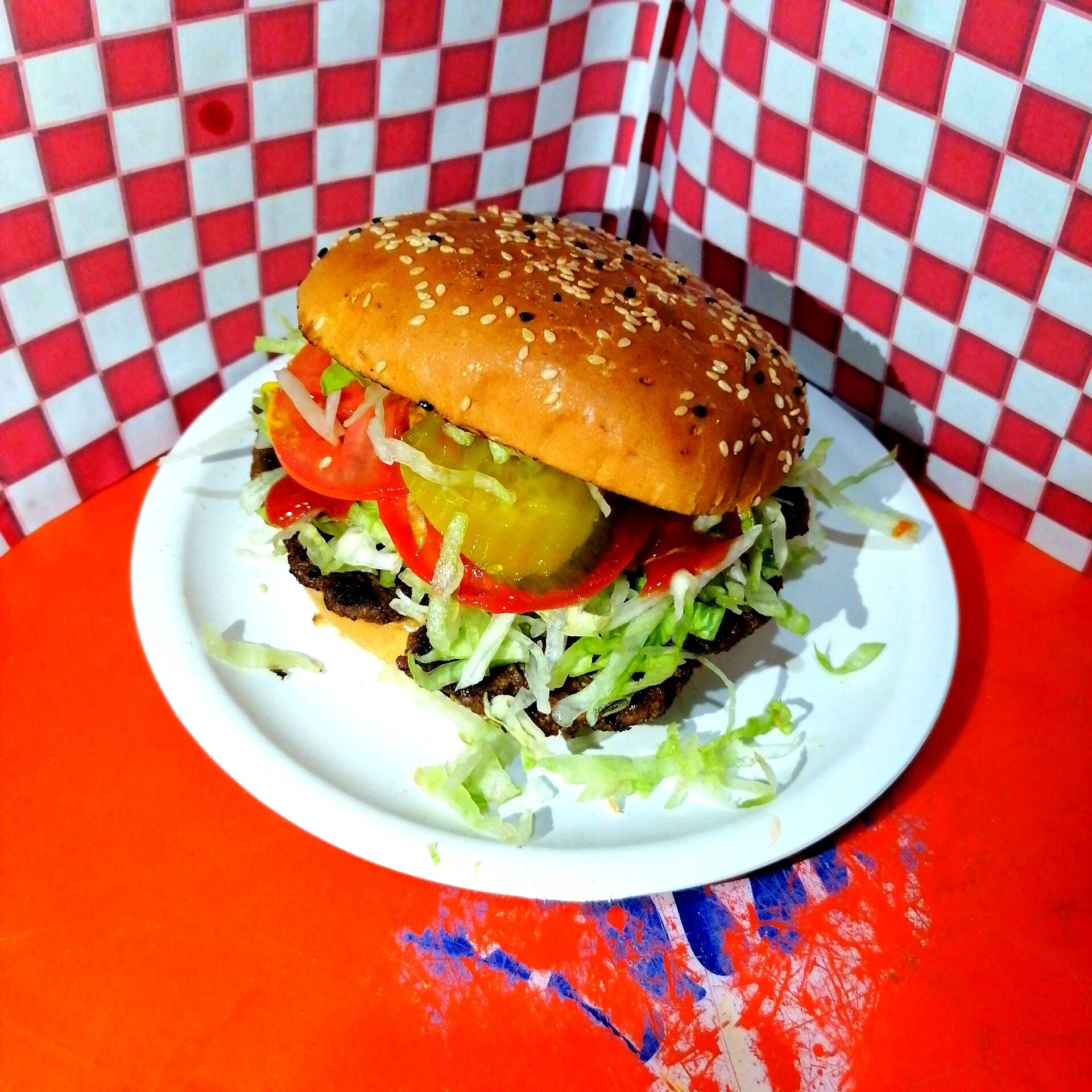 Hamburguesa Sencilla Grande