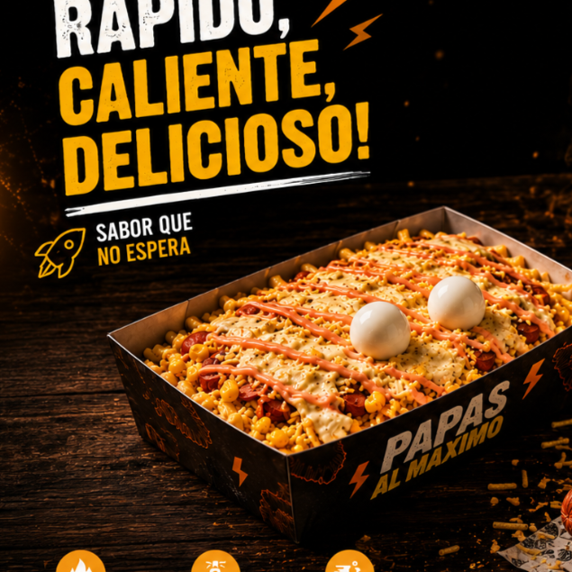 Salchipapa de la NASA
