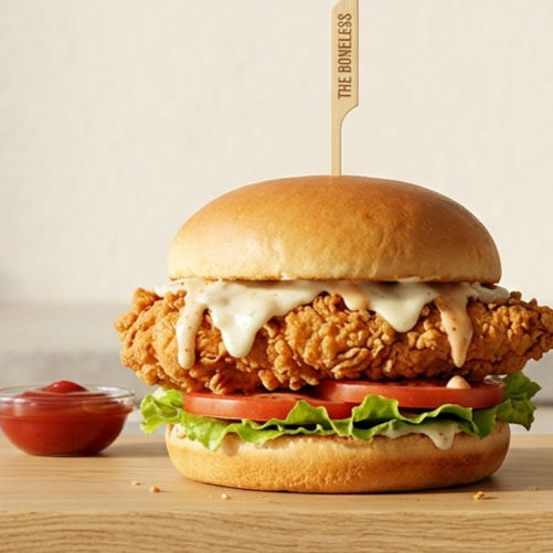 Hamburguesa de boneles