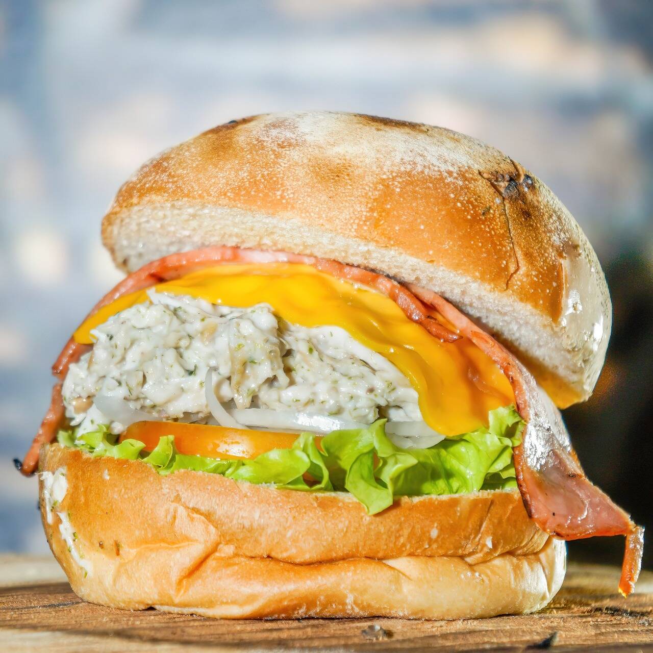 Hamburguesa Pollo
