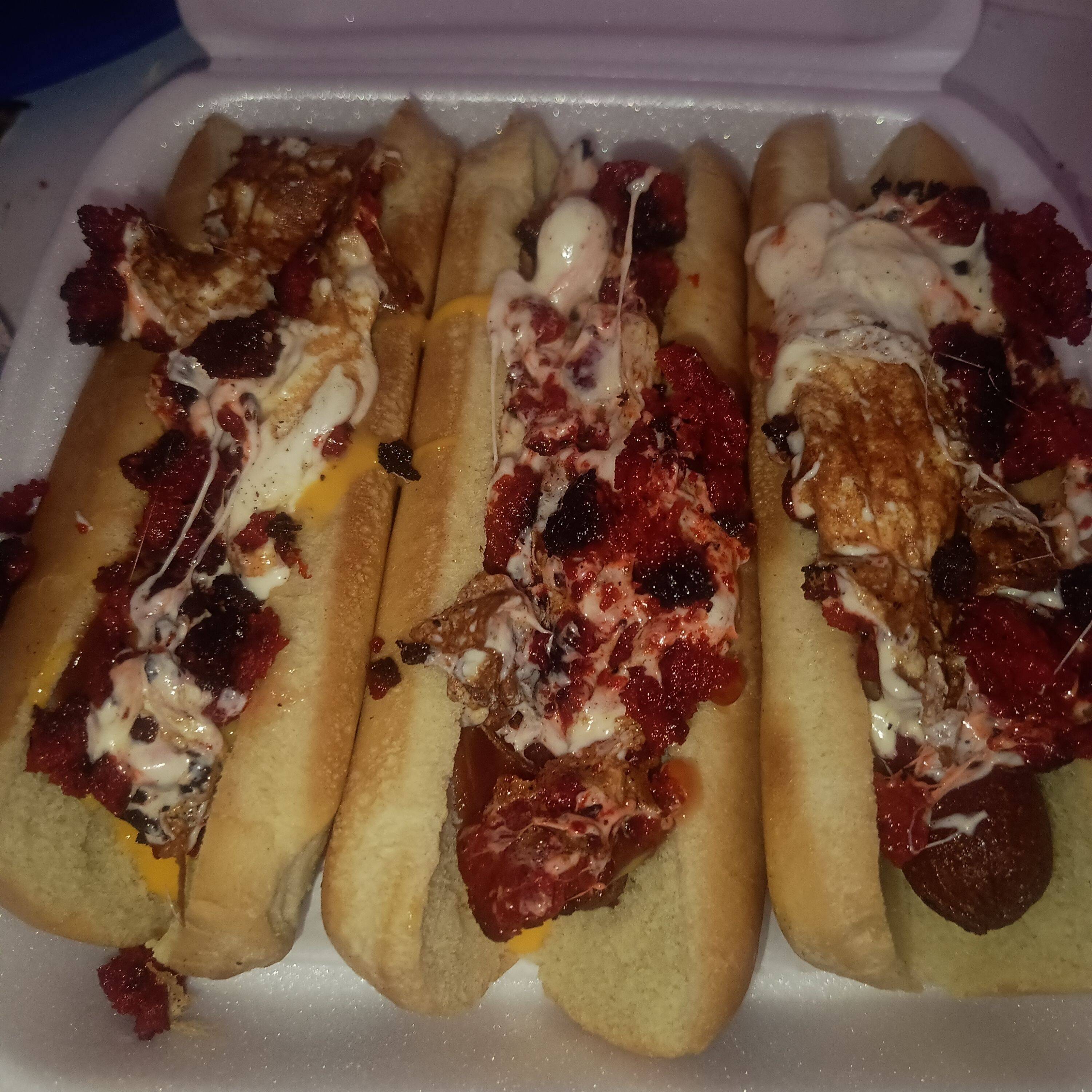 3 Hot Dog Choriqueso