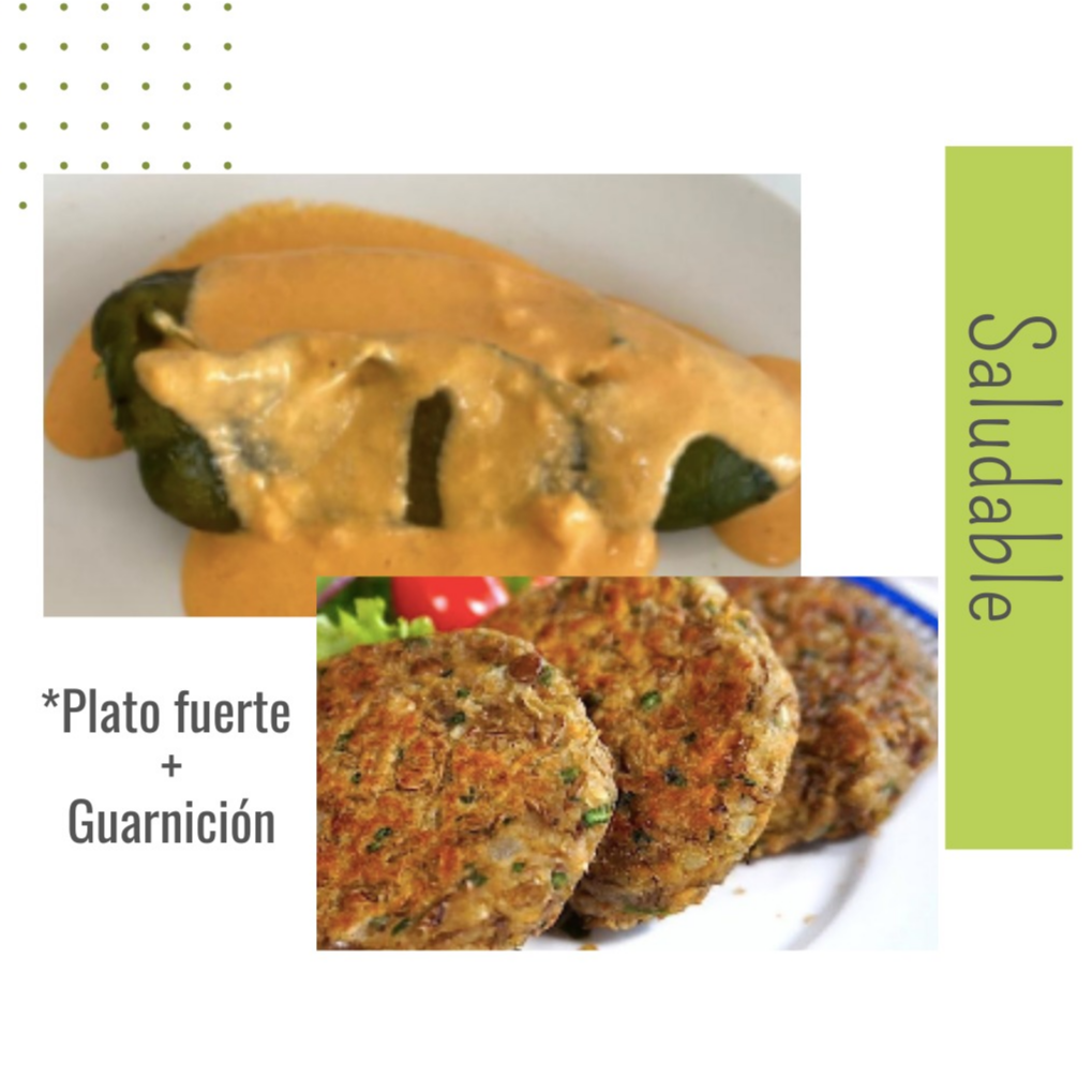 Menú de Día Vegetariano o de Pollo
