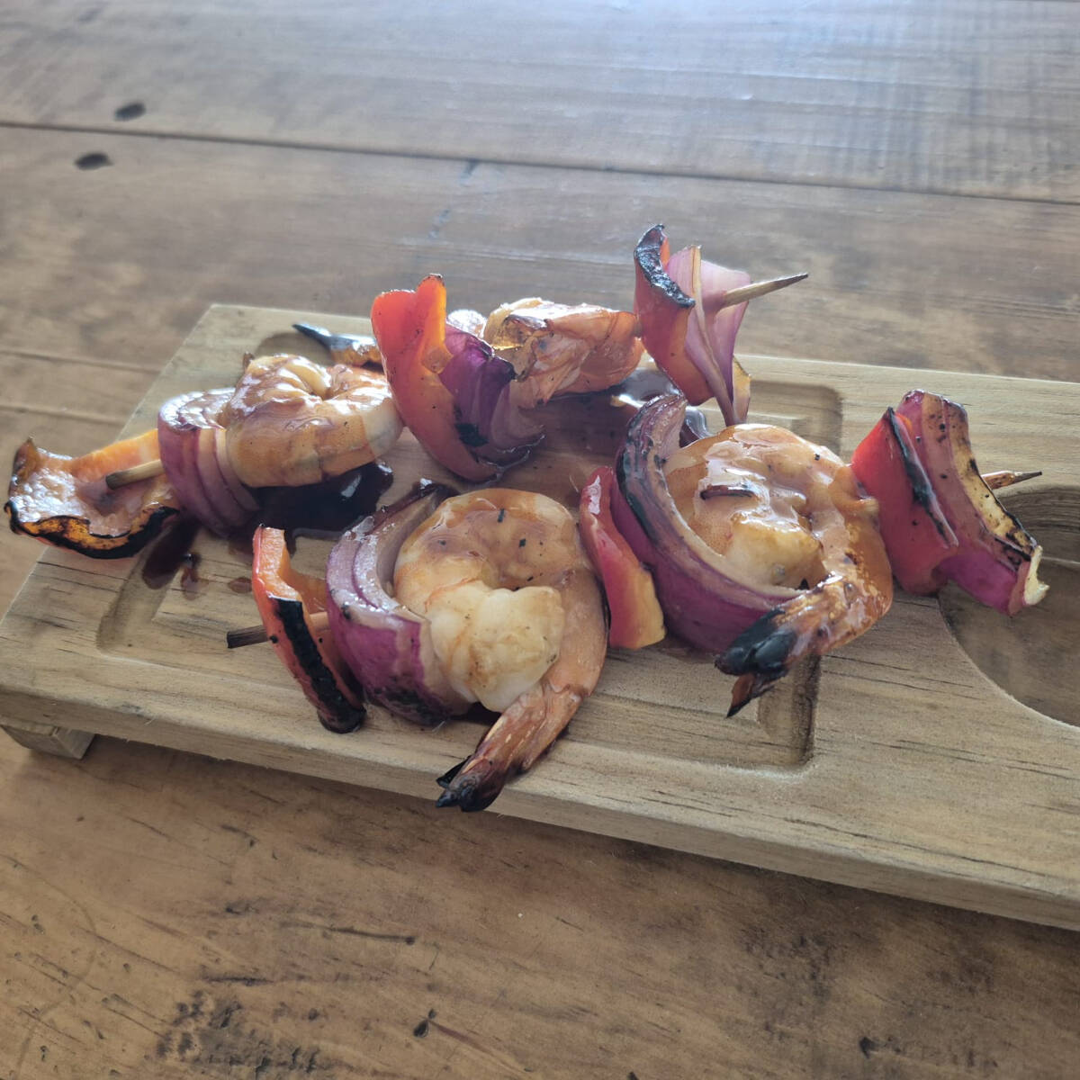 Yakitori de Camarón