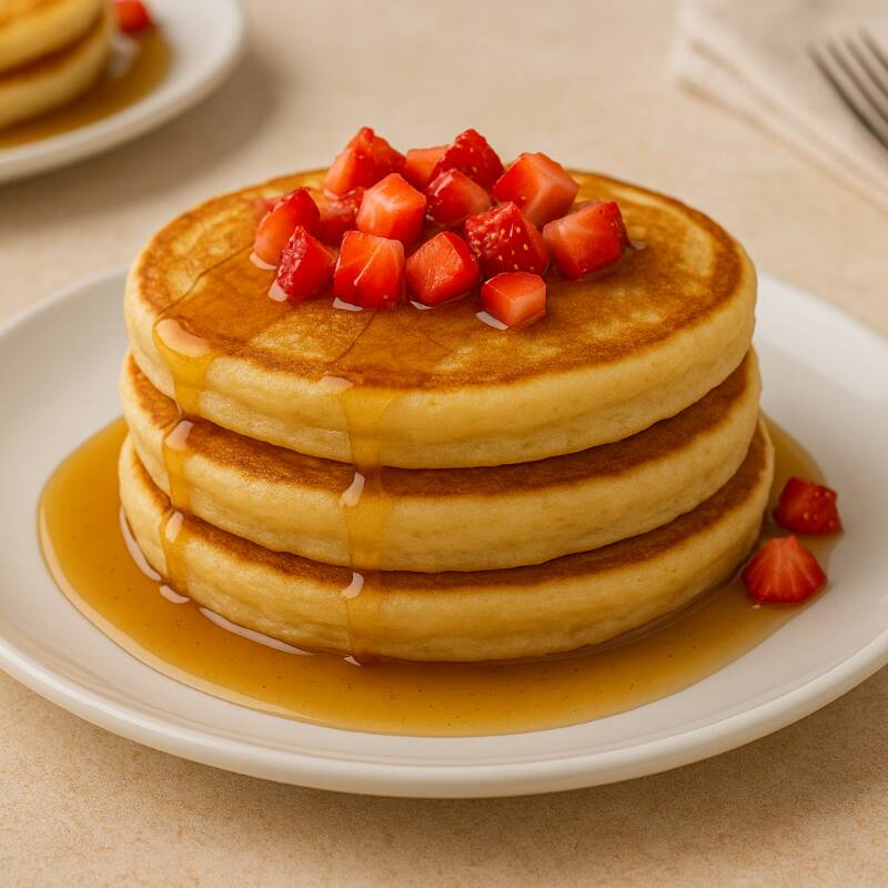 Hot Cakes De Fresa