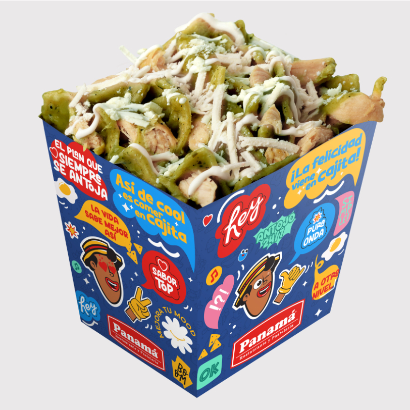 Chilaquiles Box Salsa Verde Tatemada