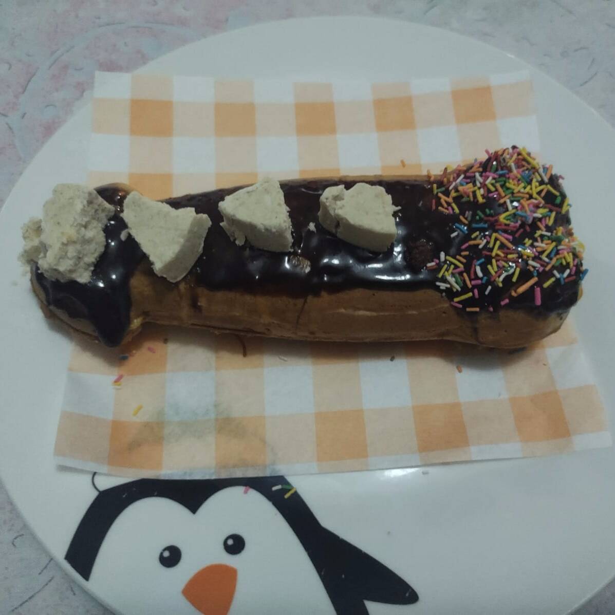 Nepe Waffle con Mazapán