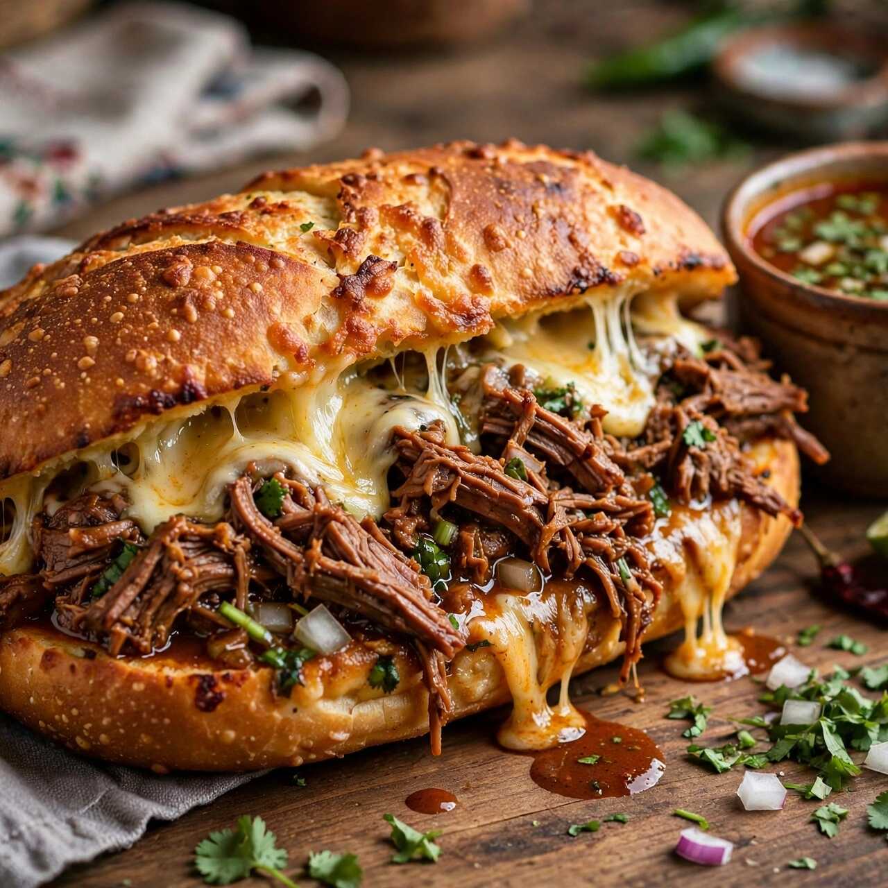 Torta de Birria