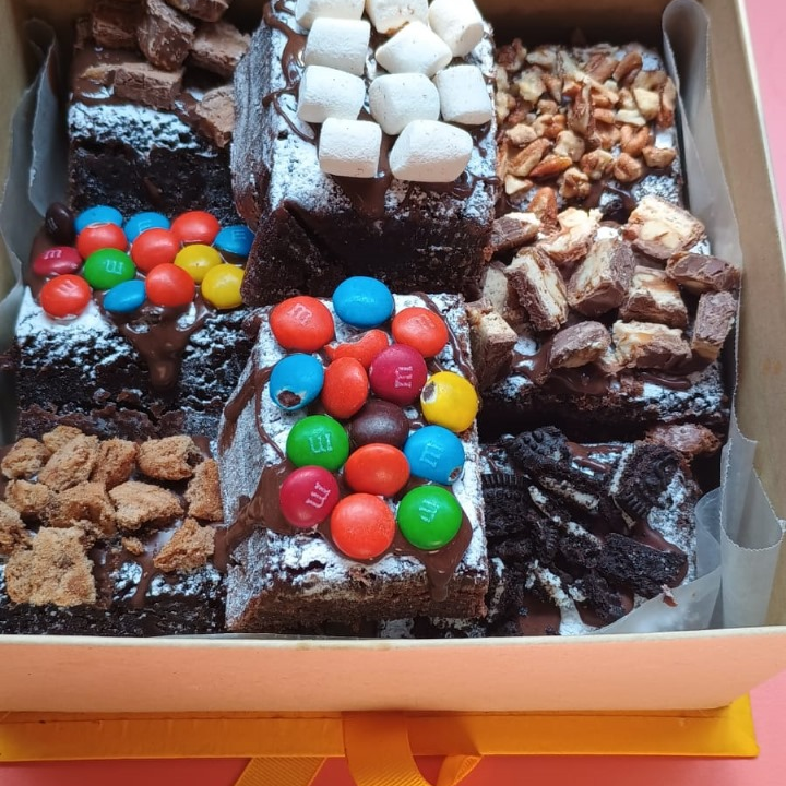 Brownie con M&M´s