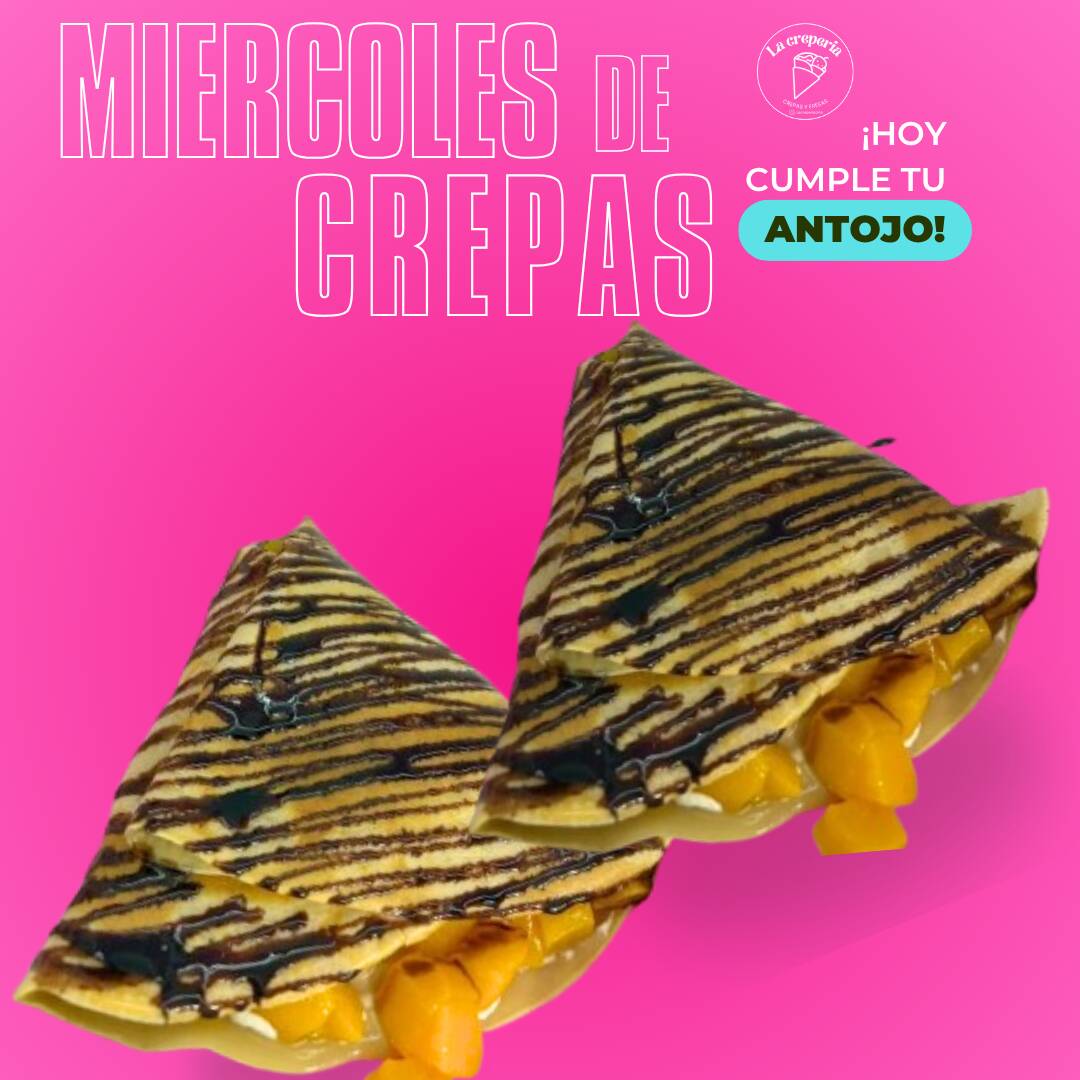 Promo Miercoles de Crepas