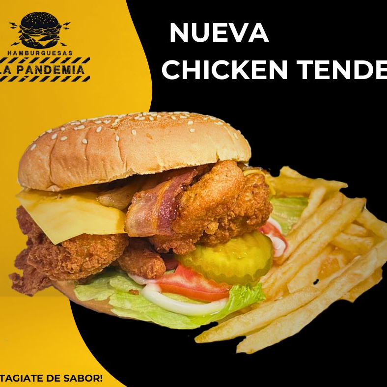 HAMBURGUESA CHICKEN TENDER