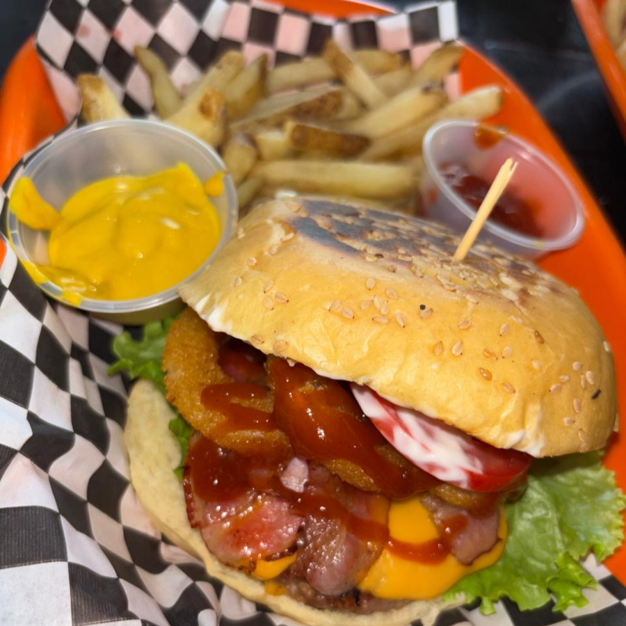 Bacon BBQ con Papas