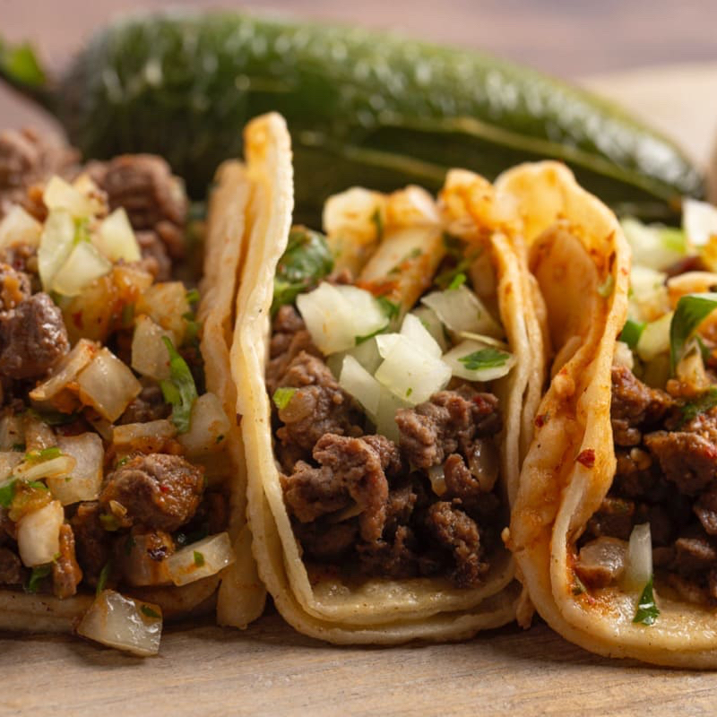 ORDEN DE 4 TACOS DE BISTEC