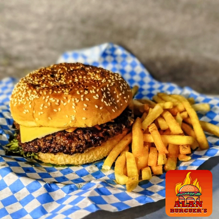 Hamburguesa Clásica Sin Papas