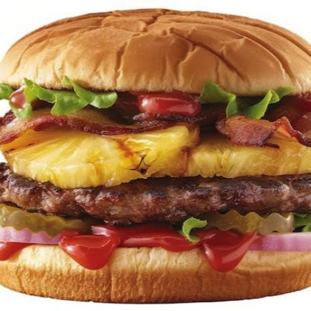 Triple Carne y Queso Hawaiana
