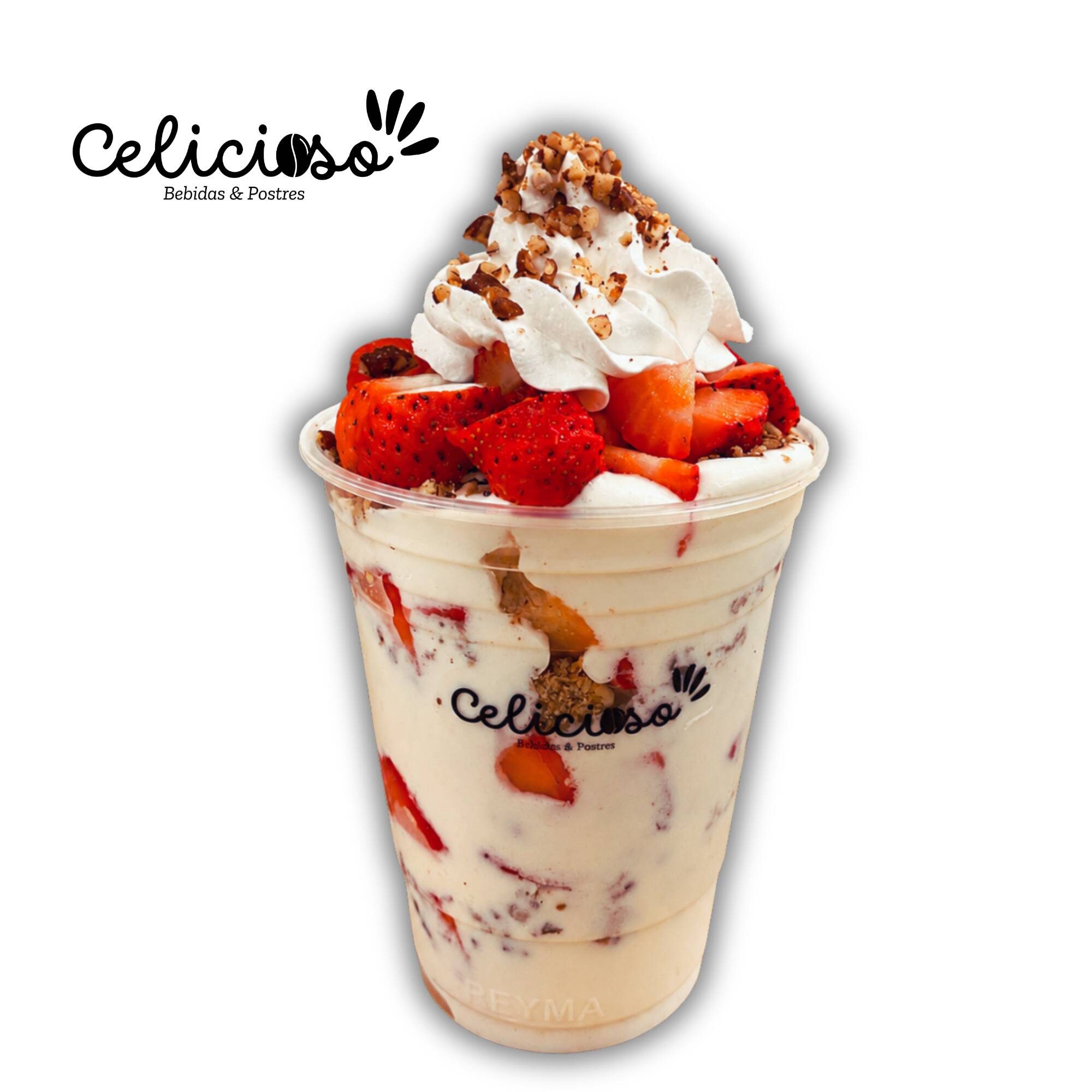 Fresas con Crema Grande 16 Oz