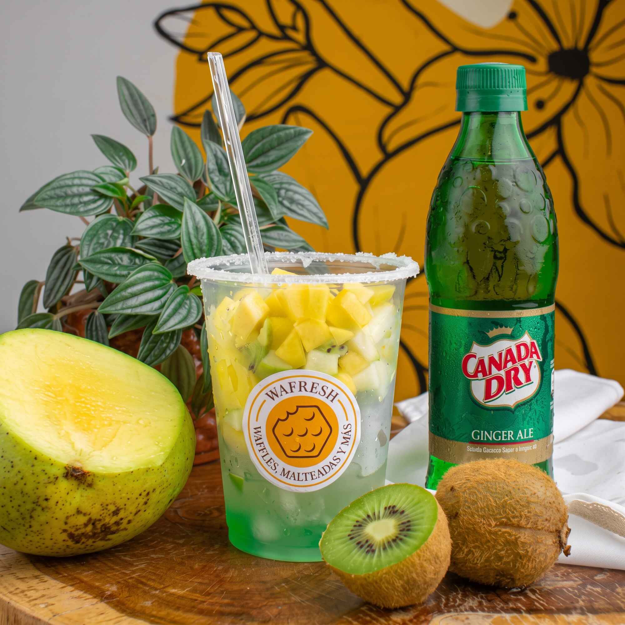 Michelada Frutos Verdes con Ginger