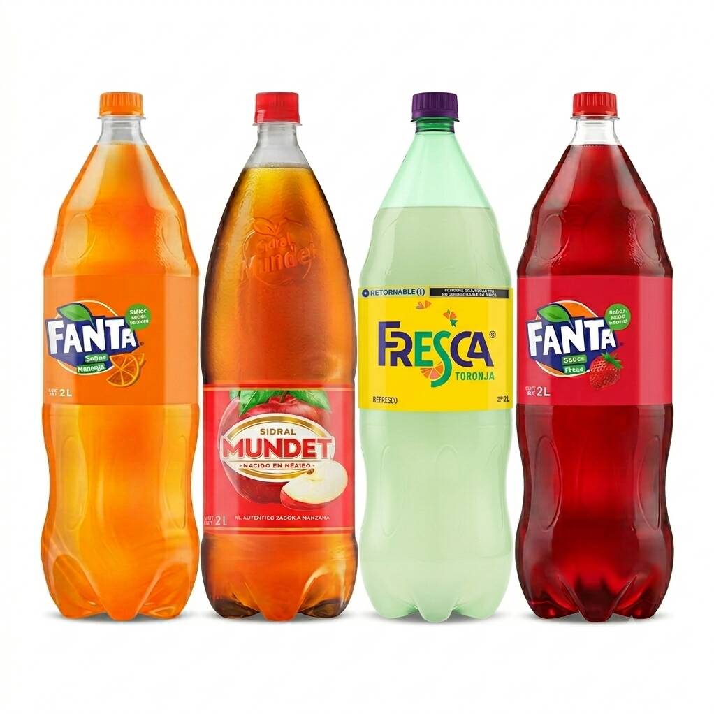 Sodas de Sabores 2L