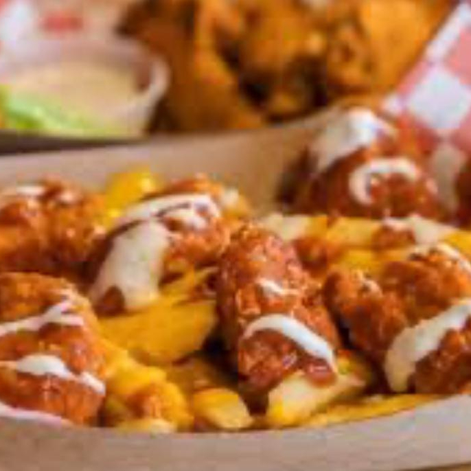 PAPAS CON BONELES BBQ