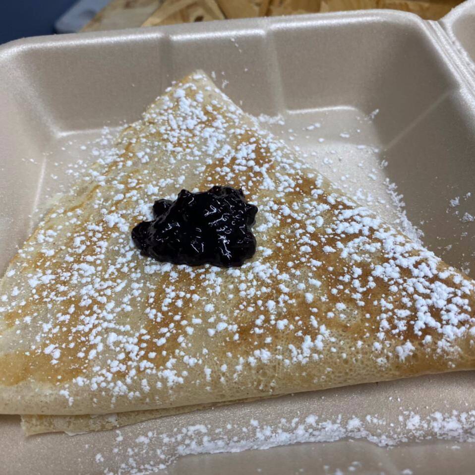 Crepa con Mermelada
