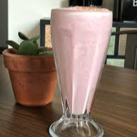 Malteada fresa grande