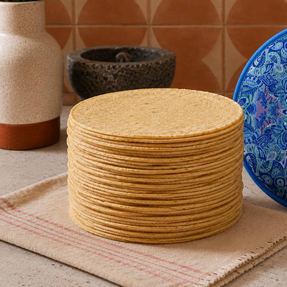 Tortillas de Maíz Blanco/Amarillo 🌽