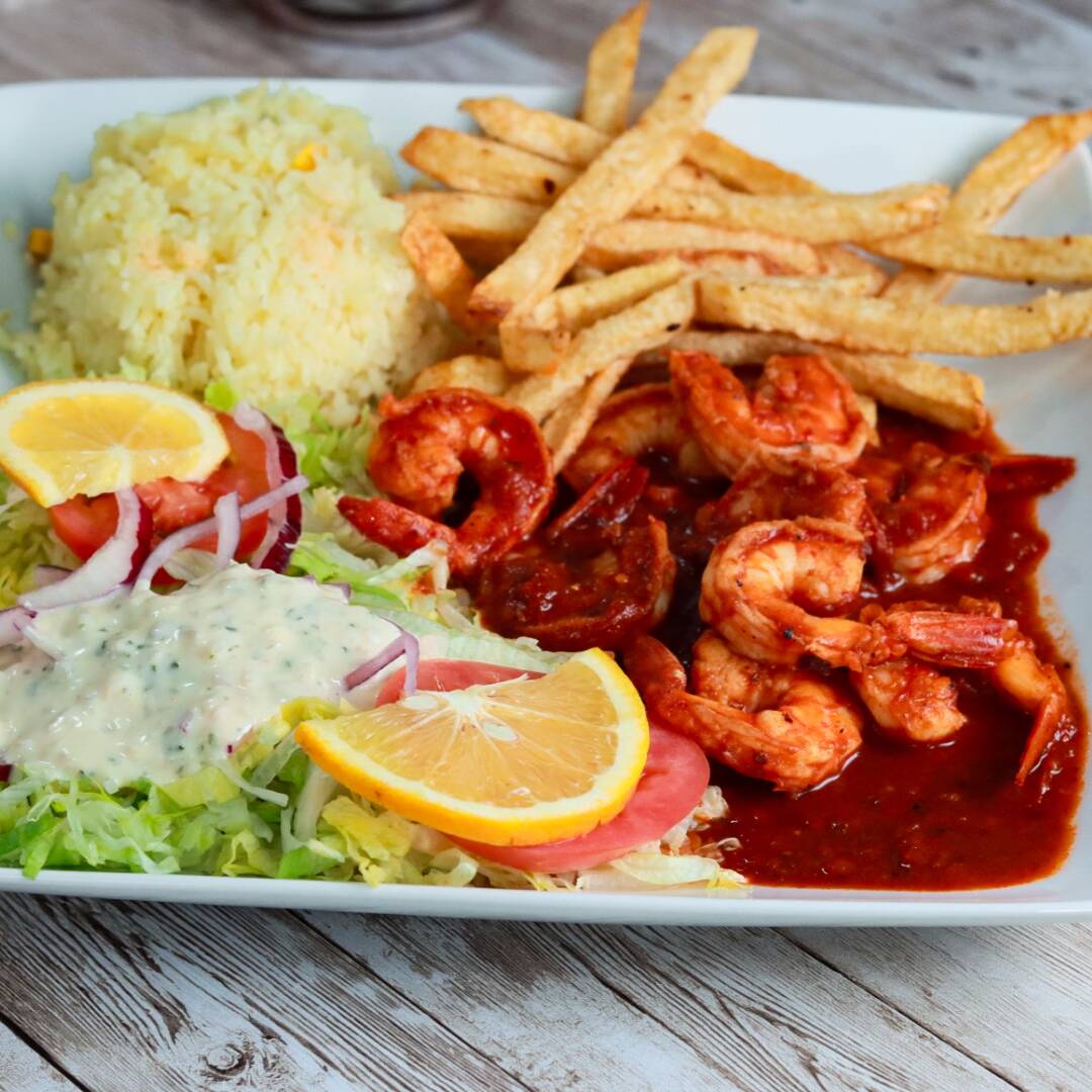 Camarones a la Diabla