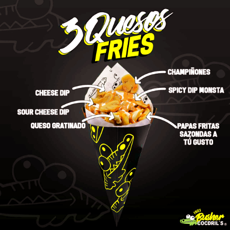3 Quesos Fries