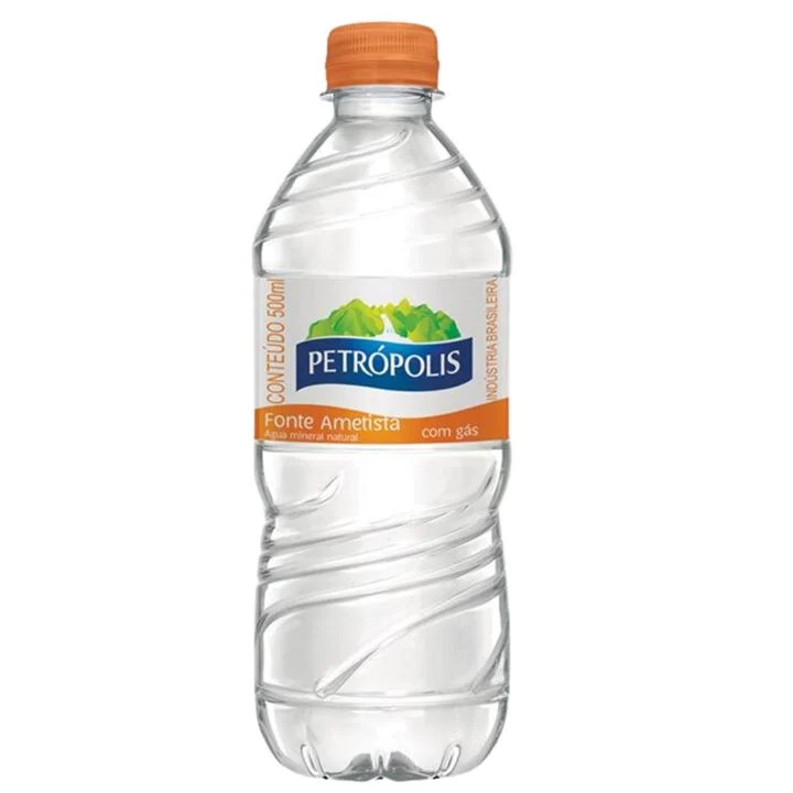 Água Mineral Com Gás Petrópolis 500ml