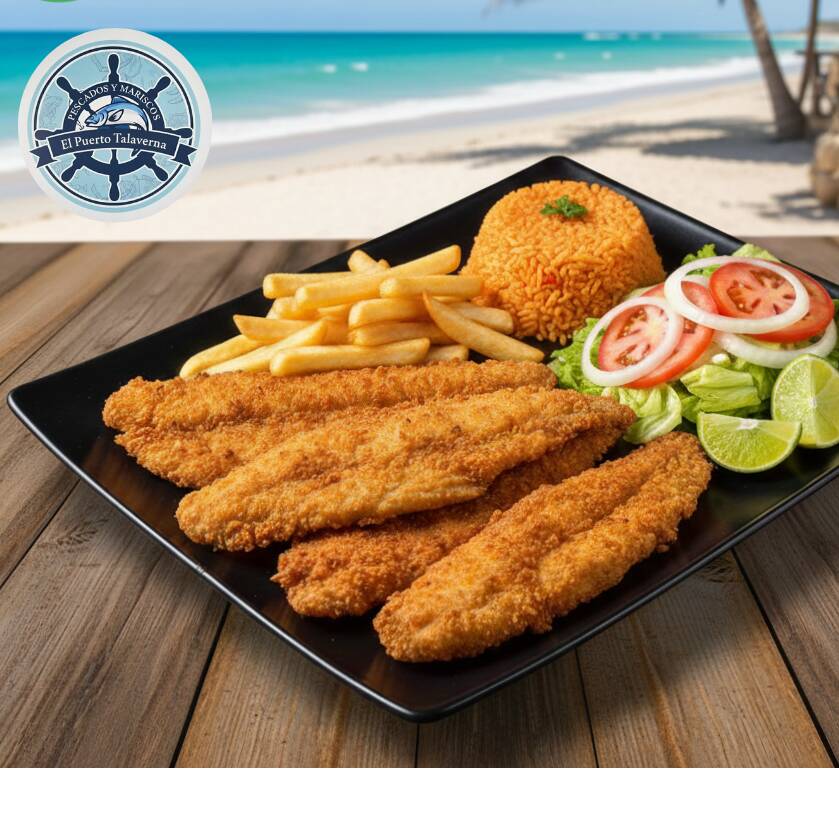 Empanizado con papas