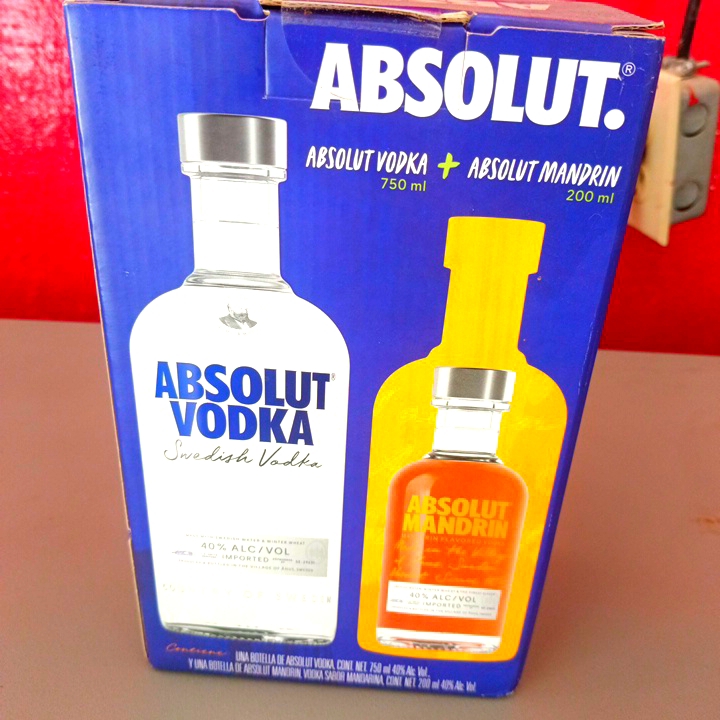 Absolut 750 ML + Absolut Mandarin 200 ML