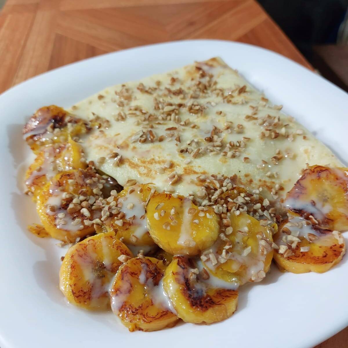 Crepa con Platano Macho